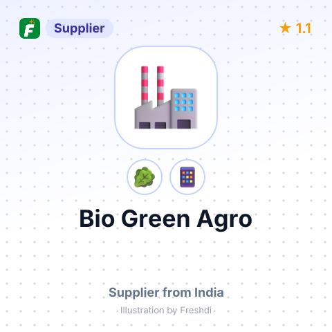 Bio Green Agro  – summary card, no photo uploaded yet