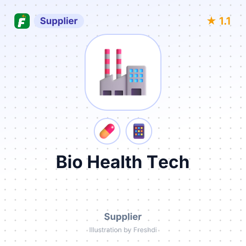 Bio Health Tech – summary card, no photo uploaded yet