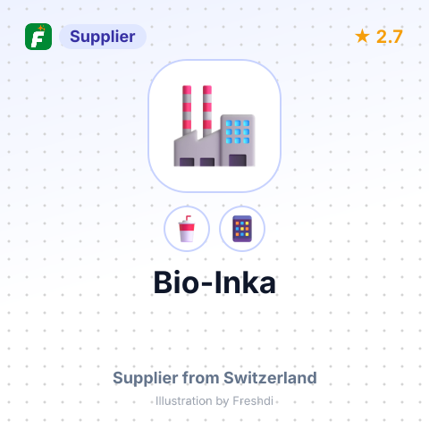 Bio-Inka – summary card, no photo uploaded yet