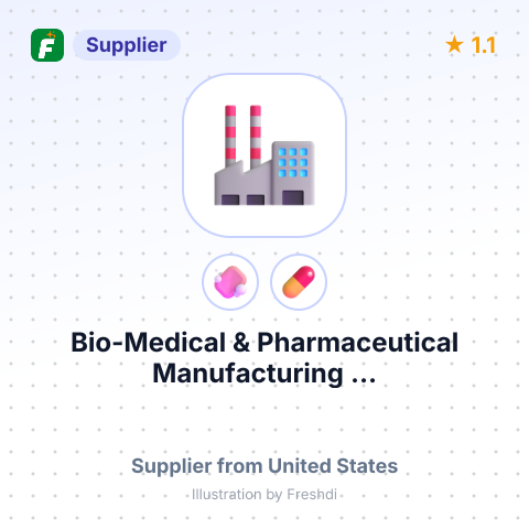 Bio-Medical & Pharmaceutical Manufacturing ... – summary card, no photo uploaded yet
