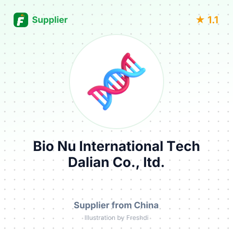 Bio Nu International Tech Dalian Co., ltd. – summary card, no photo uploaded yet