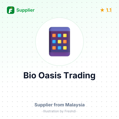Bio Oasis Trading  – summary card, no photo uploaded yet