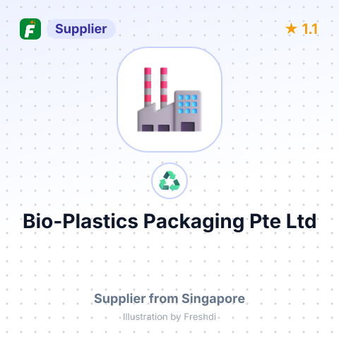 Bio-Plastics Packaging Pte Ltd – summary card, no photo uploaded yet