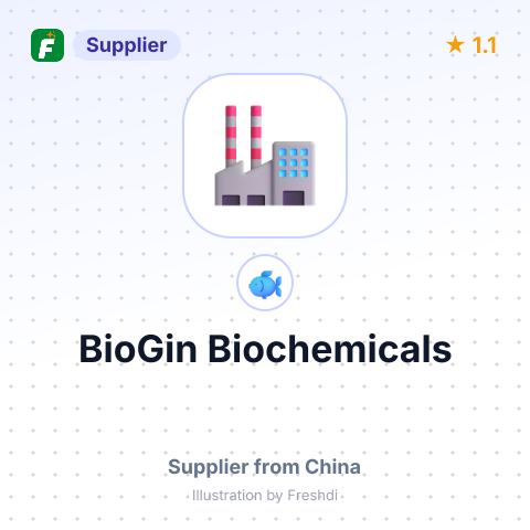 BioGin Biochemicals – summary card, no photo uploaded yet