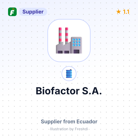 Biofactor S.A. – summary card, no photo uploaded yet