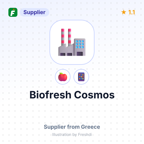 Biofresh Cosmos  – summary card, no photo uploaded yet