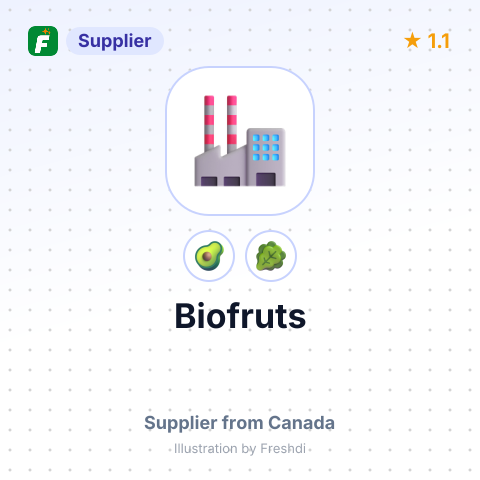 Biofruts  – summary card, no photo uploaded yet