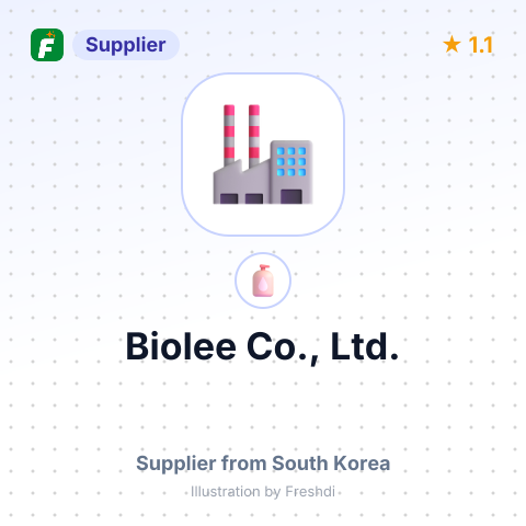 Biolee Co., Ltd. – summary card, no photo uploaded yet