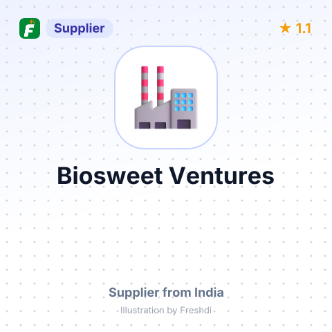 Biosweet Ventures – summary card, no photo uploaded yet