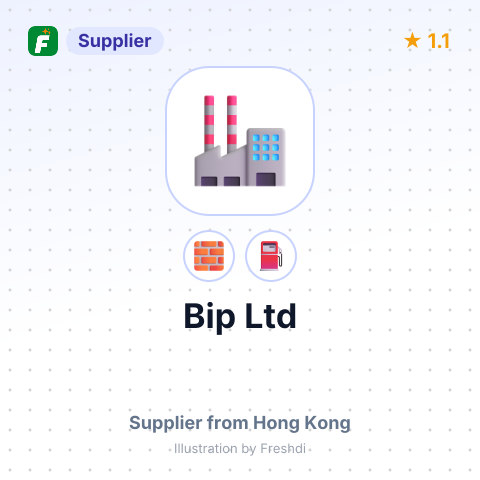 Bip Ltd – summary card, no photo uploaded yet