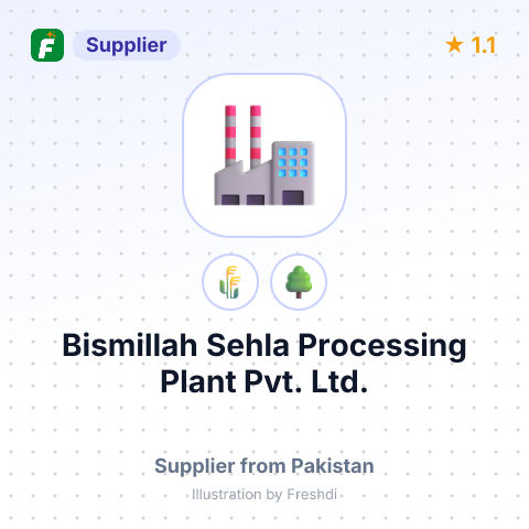 Bismillah Sehla Processing Plant Pvt. Ltd.  – summary card, no photo uploaded yet