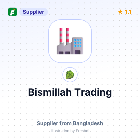 Bismillah Trading  – summary card, no photo uploaded yet