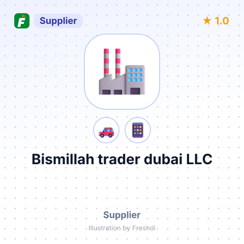 Bismillah trader dubai LLC – summary card, no photo uploaded yet