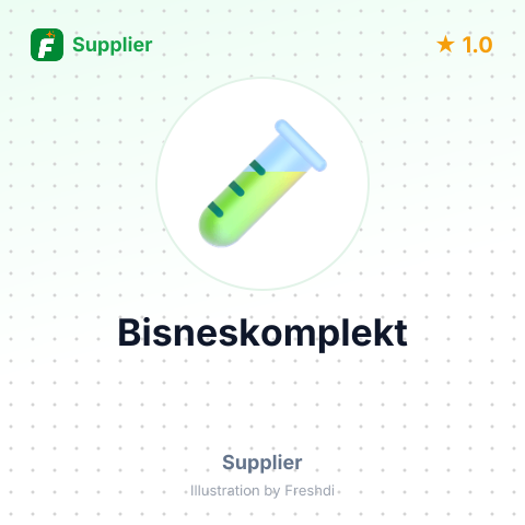 Bisneskomplekt – summary card, no photo uploaded yet