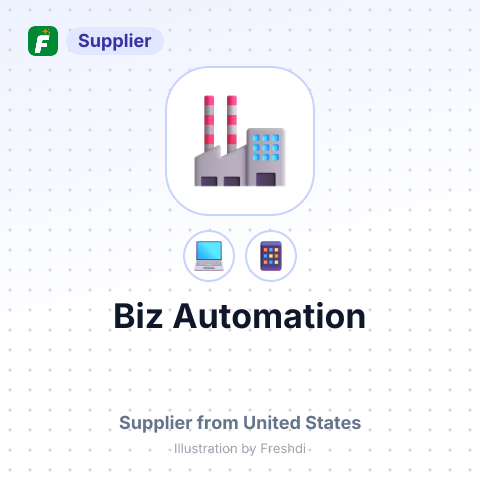 Biz Automation – summary card, no photo uploaded yet