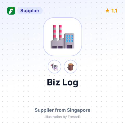 Biz Log  – summary card, no photo uploaded yet