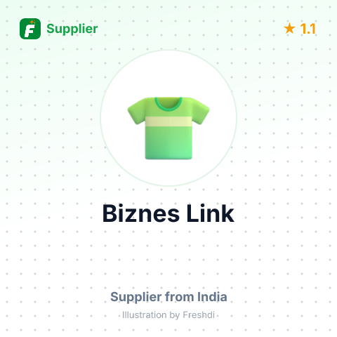 Biznes Link  – summary card, no photo uploaded yet