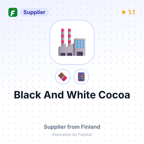 Black And White Cocoa  – summary card, no photo uploaded yet