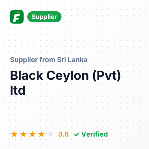 Black Ceylon (Pvt) ltd – summary card, no photo uploaded yet