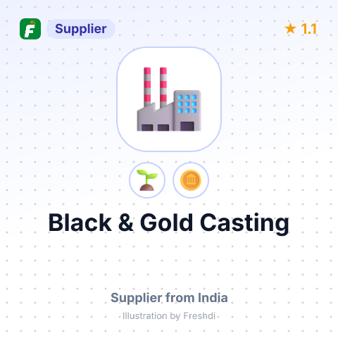Black & Gold Casting  – summary card, no photo uploaded yet