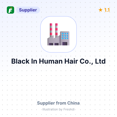 Black In Human Hair Co., Ltd – summary card, no photo uploaded yet