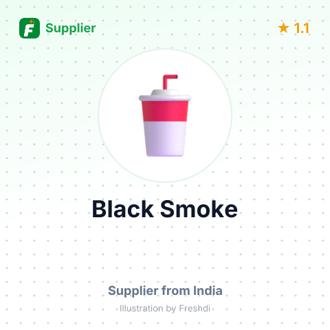 Black Smoke  – summary card, no photo uploaded yet
