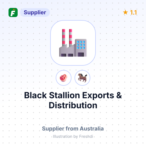 Black Stallion Exports & Distribution – summary card, no photo uploaded yet
