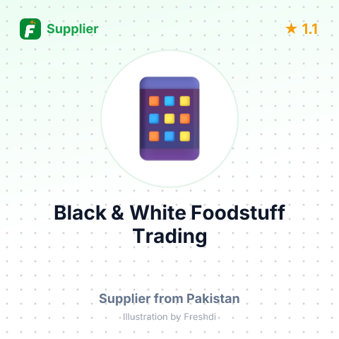 Black & White Foodstuff Trading  – summary card, no photo uploaded yet