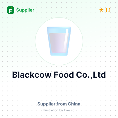 Blackcow Food Co.,Ltd – summary card, no photo uploaded yet