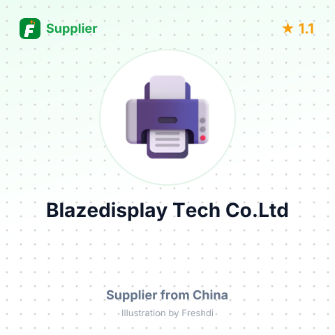 Blazedisplay Tech Co.Ltd – summary card, no photo uploaded yet