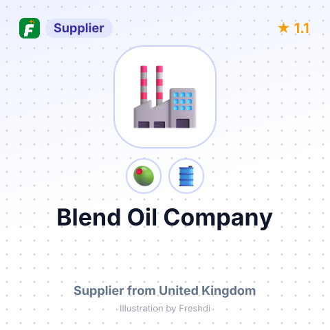 Blend Oil Company – summary card, no photo uploaded yet
