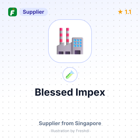 Blessed Impex – summary card, no photo uploaded yet