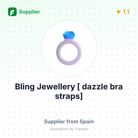 Bling Jewellery [ dazzle bra straps] – summary card, no photo uploaded yet