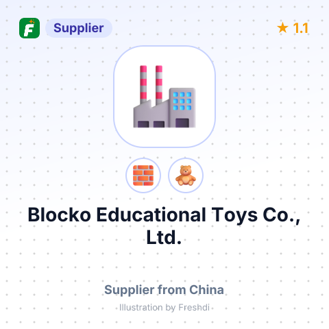 Blocko Educational Toys Co., Ltd. – summary card, no photo uploaded yet