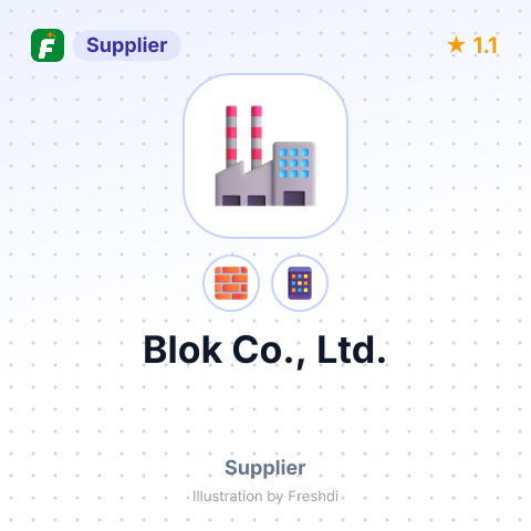 Blok Co., Ltd. – summary card, no photo uploaded yet