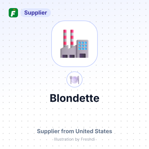 Blondette – summary card, no photo uploaded yet