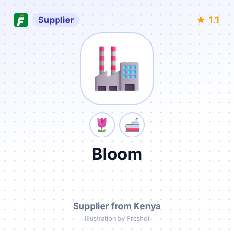 Bloom – summary card, no photo uploaded yet