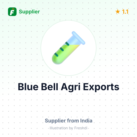 Blue Bell Agri Exports – summary card, no photo uploaded yet