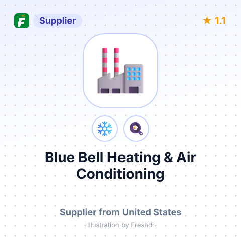 Blue Bell Heating & Air Conditioning – summary card, no photo uploaded yet
