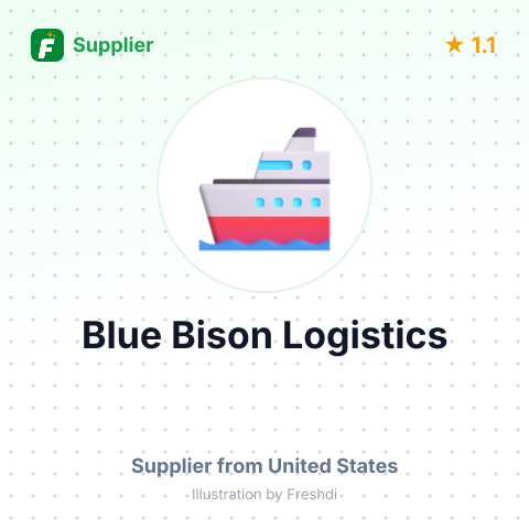 Blue Bison Logistics  – summary card, no photo uploaded yet