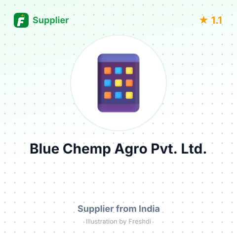 Blue Chemp Agro Pvt. Ltd.  – summary card, no photo uploaded yet
