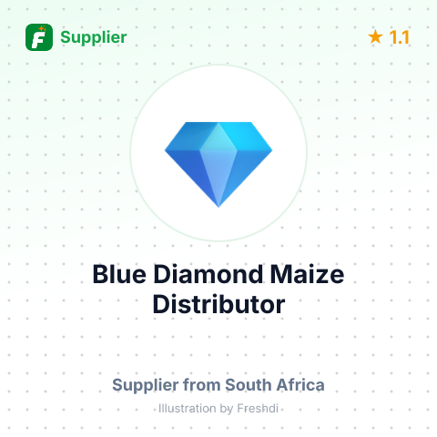 Blue Diamond Maize Distributor – summary card, no photo uploaded yet
