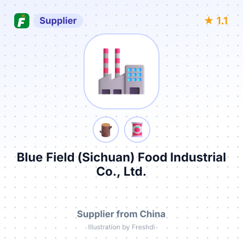 Blue Field (Sichuan) Food Industrial Co., Ltd. – summary card, no photo uploaded yet