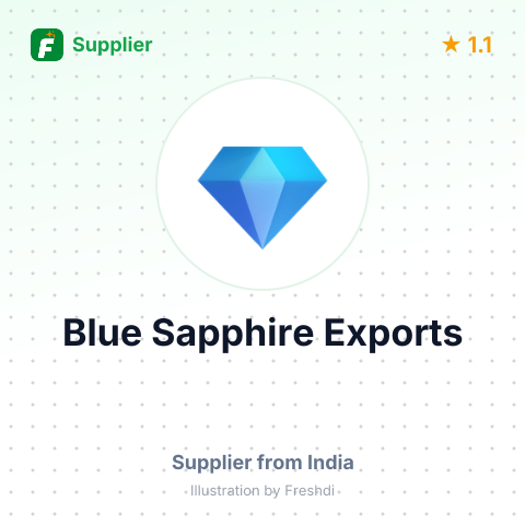 Blue Sapphire Exports  – summary card, no photo uploaded yet