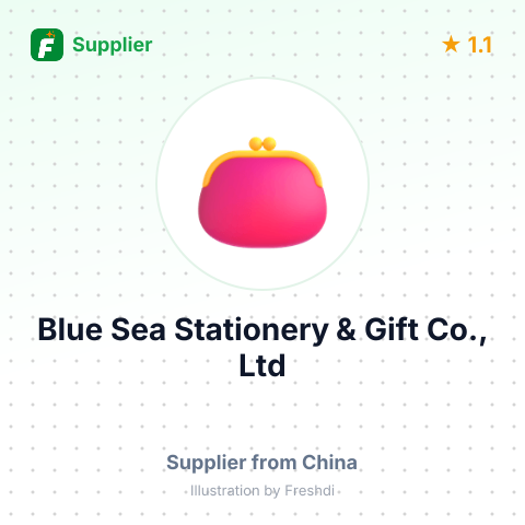 Blue Sea Stationery & Gift Co., Ltd – summary card, no photo uploaded yet