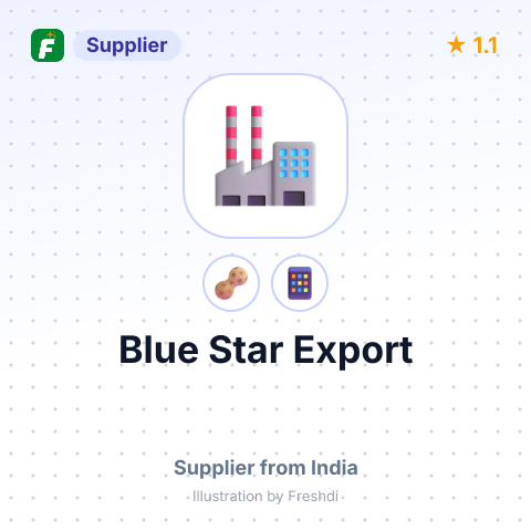 Blue Star Export  – summary card, no photo uploaded yet