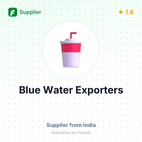 Blue Water Exporters – summary card, no photo uploaded yet