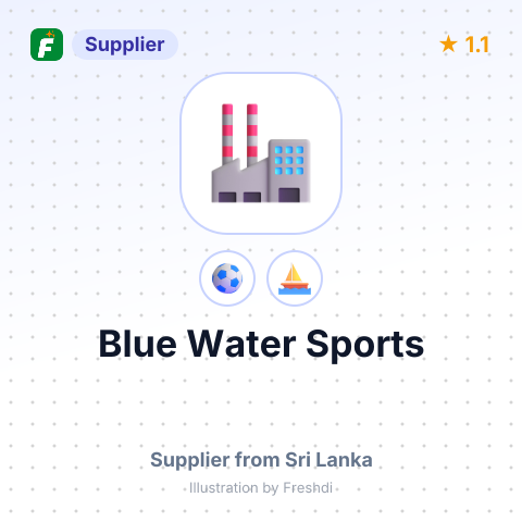 Blue Water Sports – summary card, no photo uploaded yet