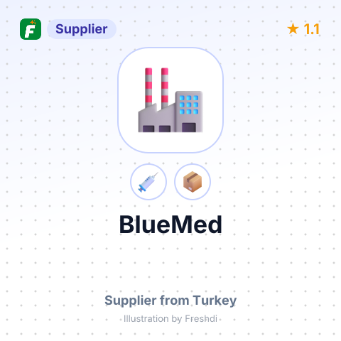 BlueMed – summary card, no photo uploaded yet