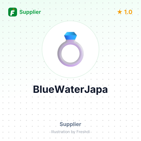 BlueWaterJapa – summary card, no photo uploaded yet